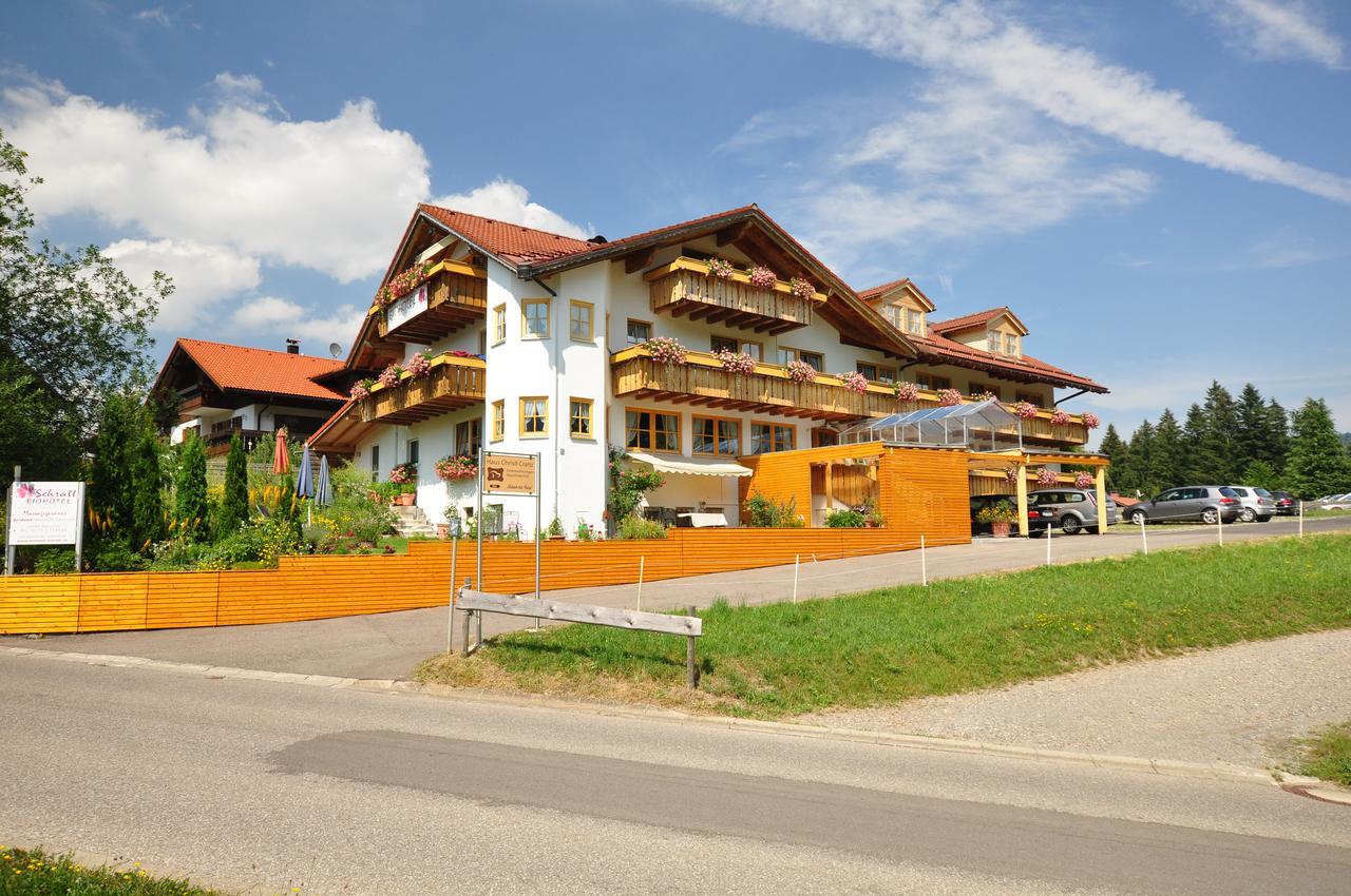 Berghues Schratt - Einfach Anders - Ihr Vegetarisches Und Veganes Biohotel Oberstaufen Exterior photo